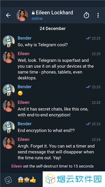 telegraphX版聊天软件